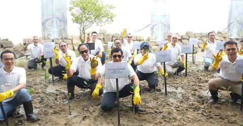 PT BAI melakukan penanaman mangrove. Foto: Dok. Istimewa