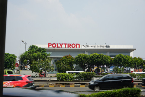 Peresmian diler Polytron EV Gallery & Service di Jakarta dan Surabaya. Foto: Polytron
