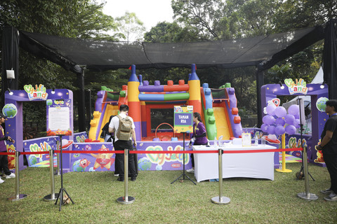 Taman Ria di kumparanMOM Festival Hari Anak 2025, di Ex Taman Anggrek, GBK, Senayan, Jakarta, Sabtu (26/7). Foto: Aditya Noviansyah/kumparan.