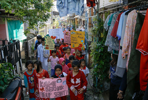 Harapan Anak Surabaya di Hari Anak, Ingin Fasum Anak di Perkampungan (1)
