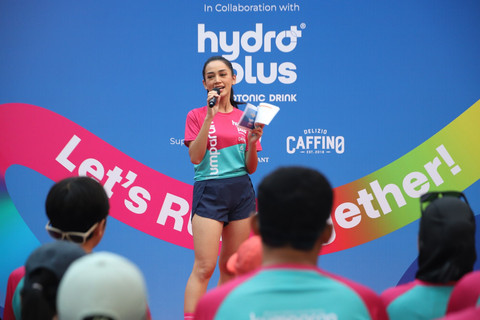 Fun Run teman kumparan yang berkolaborasi dengan HYDROPLUS berlangsung pada Minggu (27/7). Foto: kumparan
