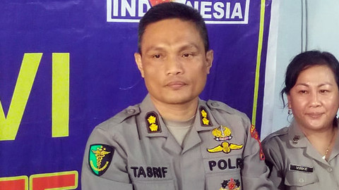 Kabid Dokkes Polda Sulawesi Utara, AKBP dr Tasrif.