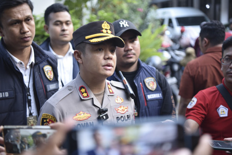 Kapolres Gresik, AKBP Rovan Richard Mahenu di Gresik Jawa Timur, Senin (28/7/2025). Foto: Polres Gresik