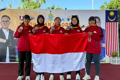 Tim Woodball Indonesia di Malaysia Open. Foto: PB IWbA