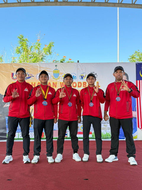Tim Woodball Indonesia di Malaysia Open. Foto: PB IWbA