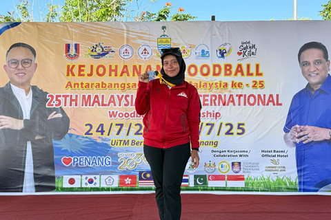 Tim Woodball Indonesia di Malaysia Open. Foto: PB IWbA