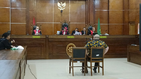 Pembacaan pleidoi pengacara Razman Arif Nasution di Pengadilan Negeri Jakarta Utara, Selasa (29/7/2025).
Foto: Aprilandika Pratama/kumparan