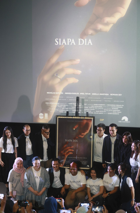Konferensi pers official poster film Siapa Dia di Grand Indonesia, Jakarta, Selasa, (29/7/2025). Foto: Agus Apriyanto