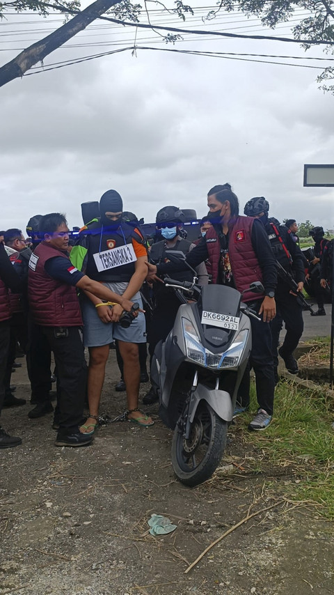 Suasana rekonstruksi kasus penembakan WN Australia di Bali, Rabu (30/7/2025). Foto: Denita BR Matondang/kumparan