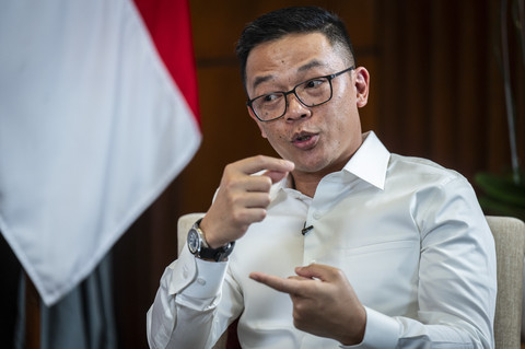 Menteri Luar Negeri Sugiono. Foto: Bayu Pratama S/ANTARA FOTO