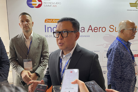 CEO BNN Airlines Indonesia, Werry Orbani, saat ditemui di acara Indonesia Aero Summit 2025 di Jakarta Barat, Rabu (30/7/2025). Foto: Najma Ramadhanya/kumparan