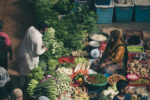 ilustrasi sejarah pasar taman puring. sumber: unsplash/alex hudson