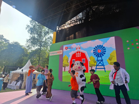 Drama musikal Jelajah Dunia Milli ini menyampaikan pesan penting tentang pentingnya susu dengan cara menyenangkan. Foto: kumparan