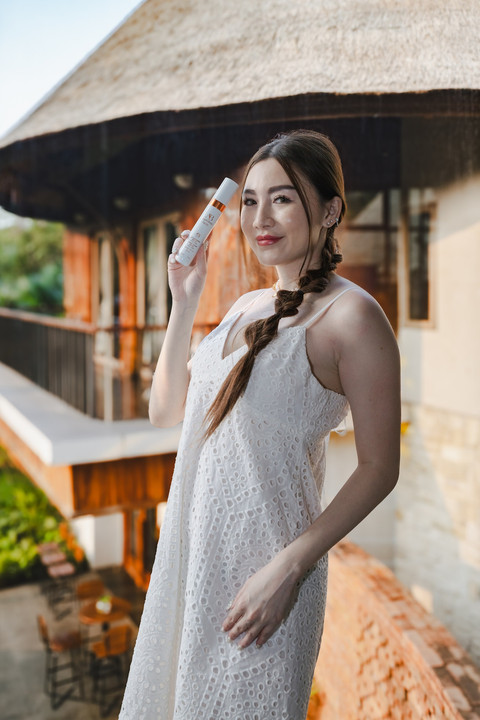 Augustinus Bader meluncurkan The Sunscreen SPF 50. Foto: Multi Wangi Group