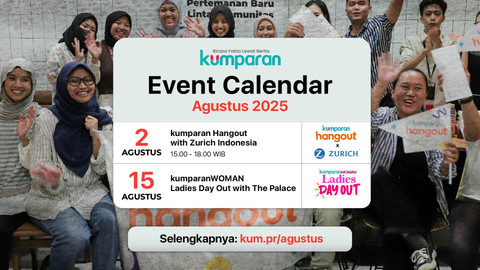 kumparan Event Calendar Agustus 2025. Foto: kumparan