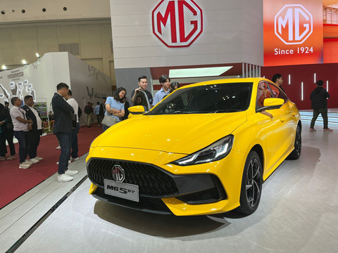 Deretan mobil MG di GIIAS 2025. Foto: Fitra Andrianto/kumparan