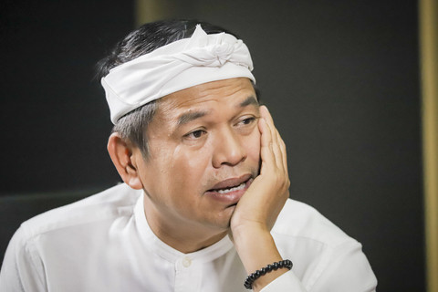 Gubernur Jawa Barat Dedi Mulyadi saat Program Info A1 kumparan di Jakarta, Kamis (31/7/2025). Foto: Jamal Ramadhan/kumparan