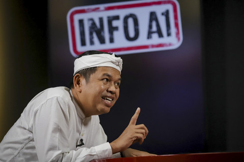 Gubernur Jawa Barat Dedi Mulyadi saat Program Info A1 kumparan di Jakarta, Kamis (31/7/2025). Foto: Jamal Ramadhan/kumparan