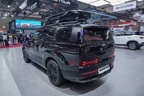 New Hyundai Santa Fe 2025 di GIIAS 2025. Foto: Hyundai