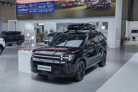 New Hyundai Santa Fe 2025 di GIIAS 2025. Foto: Hyundai