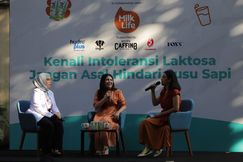 kumparan Hangout tema Intoleransi Laktosa digelar pada Kamis (31/7) di taman kumparan, Jakarta Selatan. Foto: kumparan