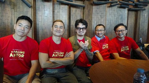 Press junket film Si Paling Aktor di MD Place, Jakarta Selatan. Foto: Aprilandika Pratama/kumparan