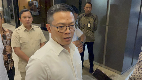 Menteri Luar Negeri Sugiono di Kantor Kementerian Hukum, Jumat (1/8/2025). Foto: Rayyan Farhansyah/kumparan