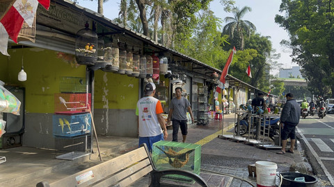 Suasana Pasar Barito, Kebayoran, Jakarta Selatan, Senin (4/8/2025). Foto: Rayyan Farhansyah/kumparan