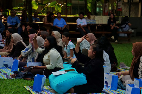 Suasana kumparan Hangout Zurich. Foto: kumparan