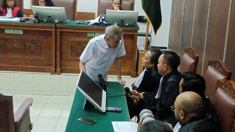  TSidang tuntutan Fariz RM di Pengadilan Negeri Jakarta Selatan, Senin (4/8/2025).
 Foto: Aprilandika Pratama/kumparan