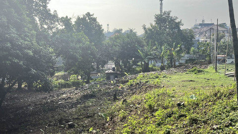 Suasana lahan baru untuk relokasi Pasar Hewan Barito di Lenteng Agung, Jagakarsa, Jakarta Selatan, Selasa (5/8/2025). Foto: Nasywa Athifah/kumparan