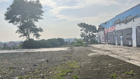 Suasana lahan baru untuk relokasi Pasar Hewan Barito di Lenteng Agung, Jagakarsa, Jakarta Selatan, Selasa (5/8/2025). Foto: Nasywa Athifah/kumparan