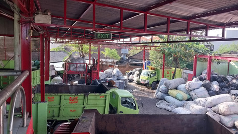 Tumpukan sampah di Kota Denpasar, Selasa (5/8/2025). Foto: Denita BR Matondang/kumparan