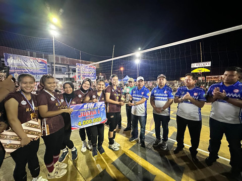 Penutupan kejuaraan bola voli di Mempawah. Foto: Dok. Istimewa
