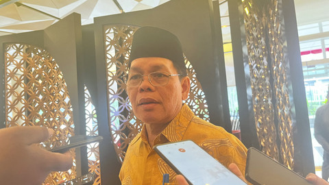 Sekretaris Jenderal Majelis Ulama Indonesia (MUI), Amirsyah Sanusi Tambunan saat ditemui di Pullman Hotel, Menteng, Jakarta Pusat, Selasa (5/8/2025).  Foto: Nasywa Athifah/kumparan