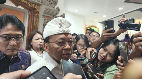 Gubernur Bali Wayan Koster di Kantor Gubernur Bali, Rabu (6/8/2025). Foto: Denita BR Matondang/kumparan