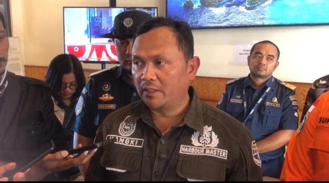 Kepala Kantor KSOP Benoa Aprianus Hangki di Pelabuhan Sanur, Rabu (6/8)/Dok. Denita br Matondang-Kumparan