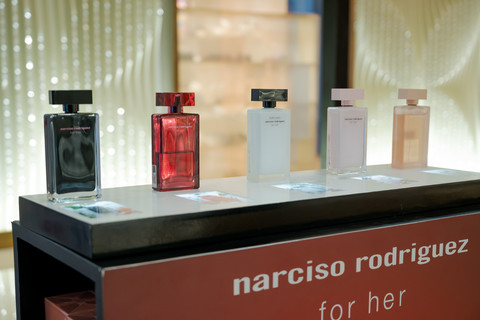 Deretan parfum Narciso Rodriguez. Foto: Luxasia Indonesia