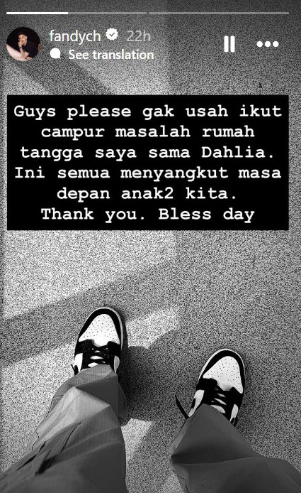 IG Story Fandy Christian