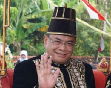 Bupati Pati Sudewo dalam pawai HUT Hari Jadi Pati, Kamis (7/8/2025). Foto: Dok Pemkab Pati