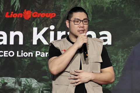 CEO Lion Parcel Farian Kirana dalam Peresmian Lion Hub Halim di Jakarta Timur, Jumat (8/8/2025).  Foto: Widya Islamiati/kumparan
