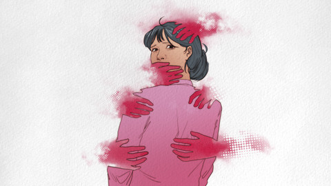 Ilustrasi pelecehan seksual. Foto: Fatah Afrial/kumparan