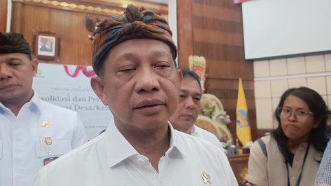 Menteri Dalam Negeri Republik Indonesia Tito Karnavian di Kantor Gubernur Bali, Jumat (8/8). Foto: Denita BR Matondang/kumparan