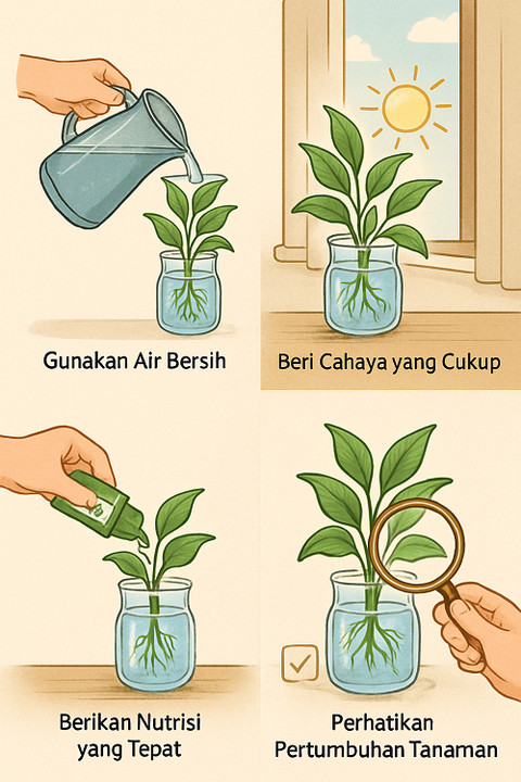 6 Tanaman yang Hidup di Air yang Mudah Perawatannya