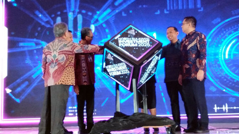 Pembukaan North Sulawesi Investment Forum (NSIF) 2025, kegiatan untuk memikat investor untuk menanamkan investasi di Sulawesi Utara. Kegiatan ini dilaksanakan Bank Indonesia.