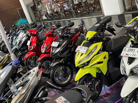 Honda Modif Contest 2025 di Bandung yang berlangsung pada Sabtu (9/8/2025). Foto: Syahrul Ghiffari/kumparan