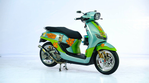 Honda Stylo 160 milik Akhmad Raihan Afifi. Foto: Syahrul Ghiffari/kumparan