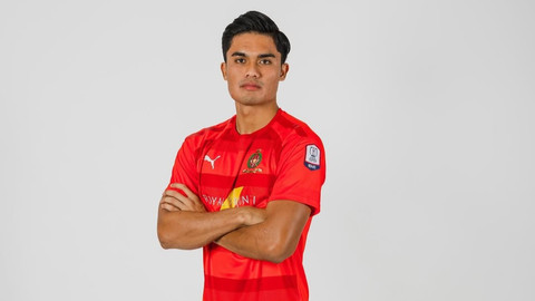 Ramadhan Sananta berseragam DPMM FC. Foto: Instagram @officialdpmmfc
