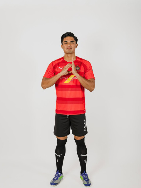 Ramadhan Sananta berseragam DPMM FC. Foto: Instagram @officialdpmmfc