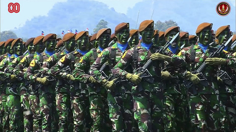 Ilustrasi Pasukan TNI. Foto: YouTube/ Puspen TNI  